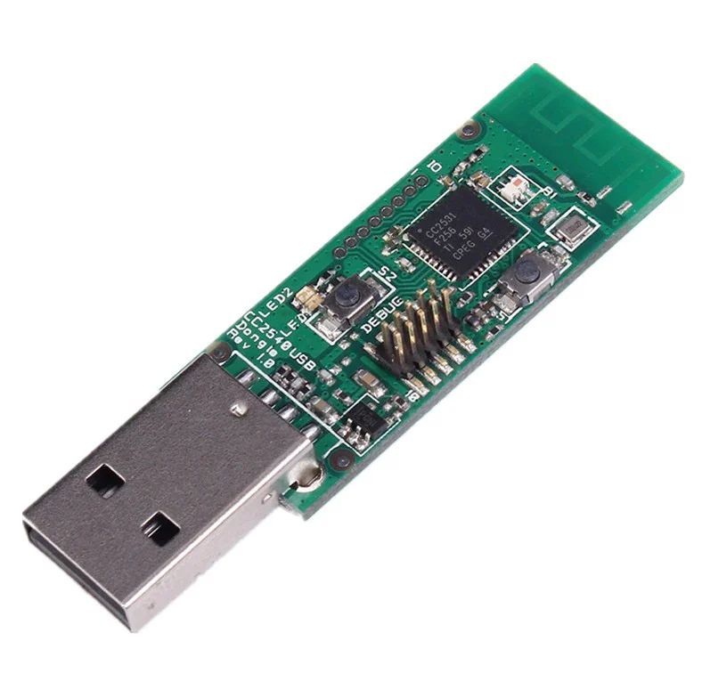 Zigbee 2.4GHz USB stick CC2531 CC2531ZNP-Prod firmware voor ZIGBEE2MQTT